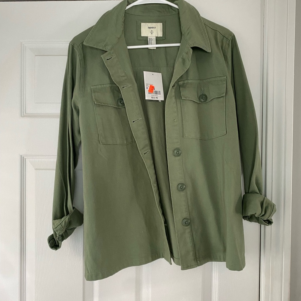 Camo green jacket